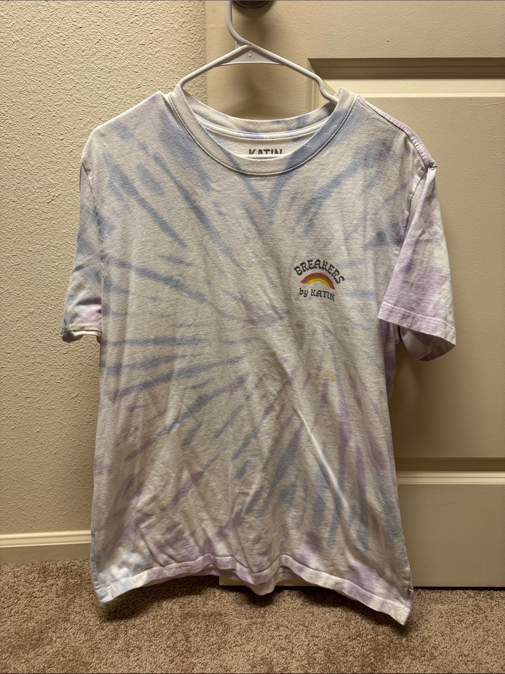 Katin Kids Tie-Dye Tee in Lavender and Light Blue